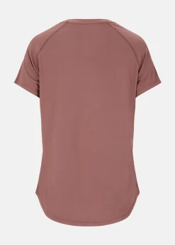 Sale Athlecia Gaina V2 W S/S Tee Rose Taupe