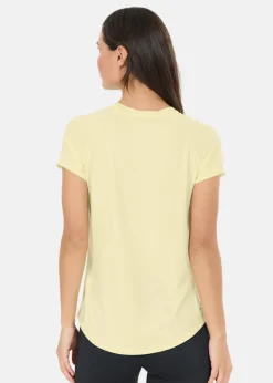 Best Athlecia Gaina V2 W S/S Tee Transparent Yellow