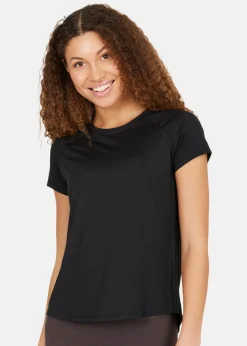 Clearance Athlecia Gaina V2 W S/S Tee Black
