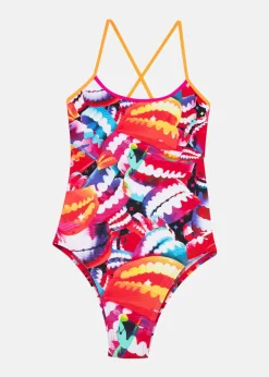 Hot Speedo GALA LOG AQSH AM OR/PI 30(26") ORANGE/PINK