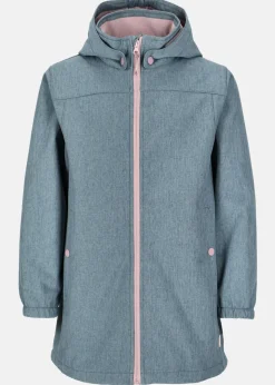New Nanok Ganika Softshell JR Dusty Blue Melange