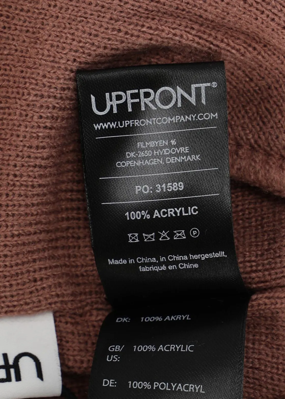 Clearance Upfront GASTON YOUTH Beanie Dusty Rose