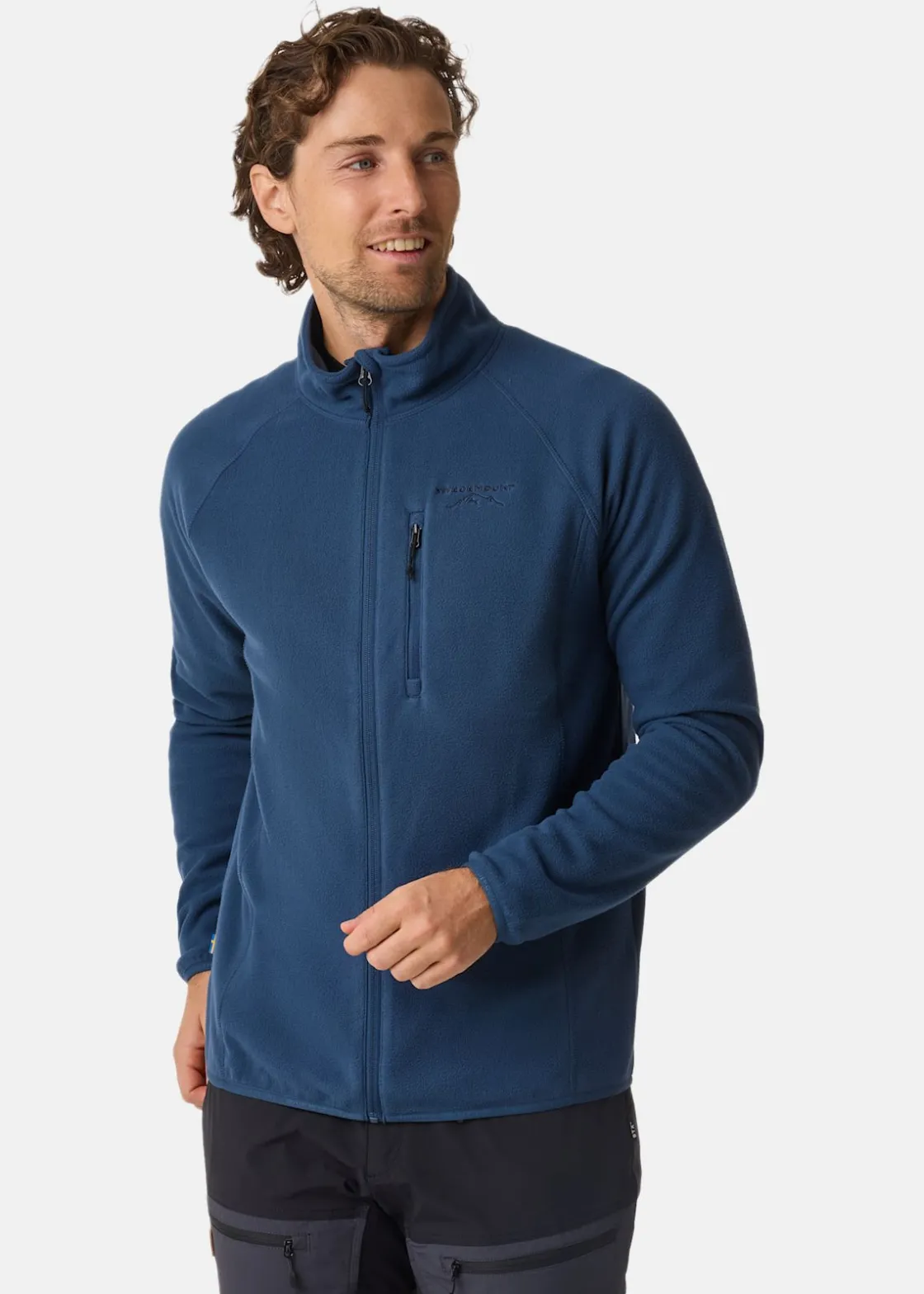 Discount Swedemount Geilo Fleece Full Zip II Steel Blue