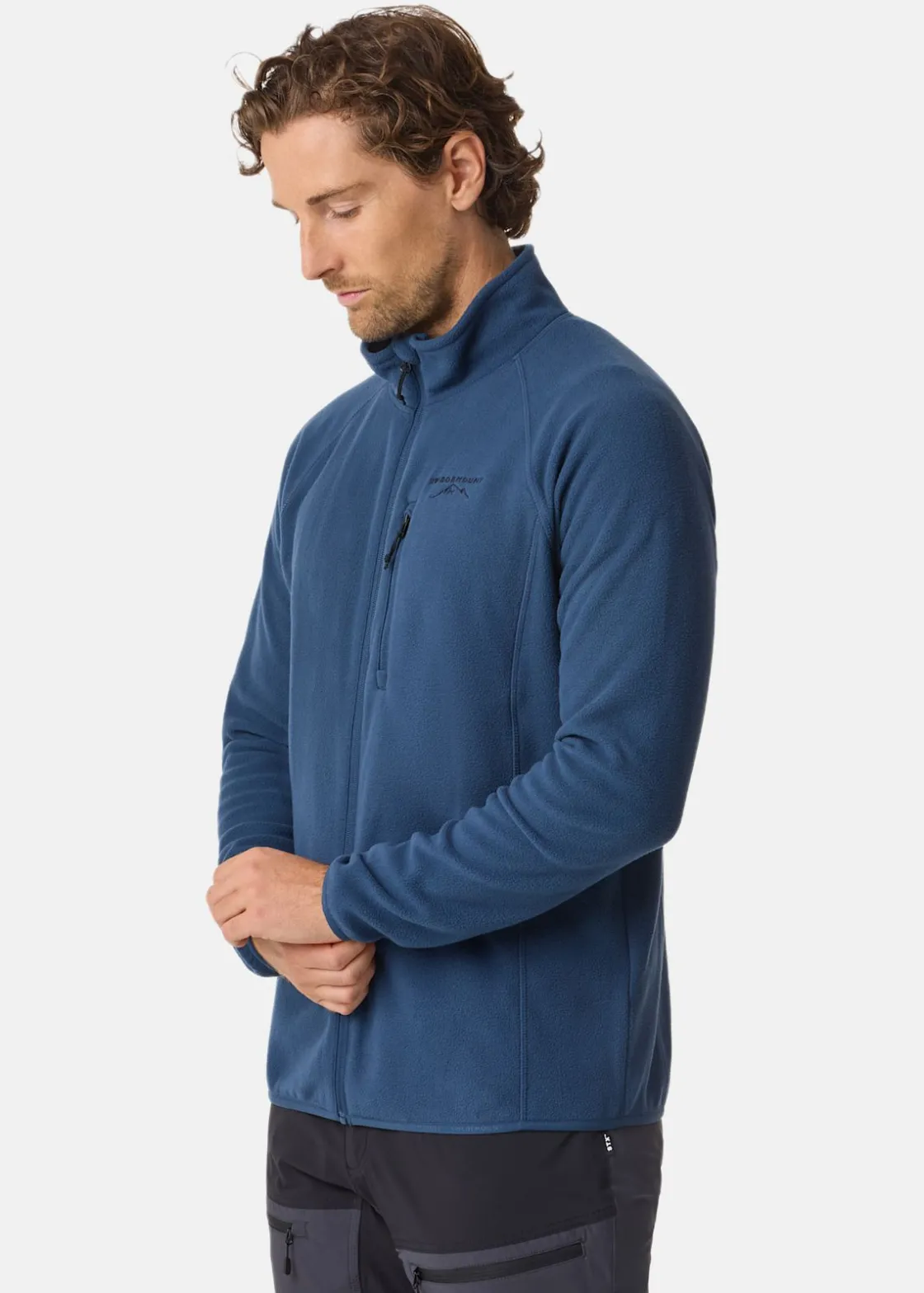 Discount Swedemount Geilo Fleece Full Zip II Steel Blue