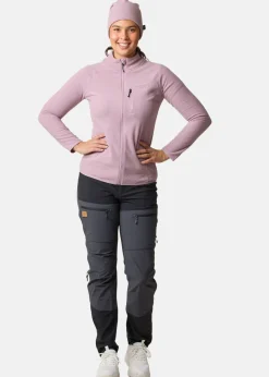 Best Swedemount Geilo Fleece Full Zip II W Pale Mauve