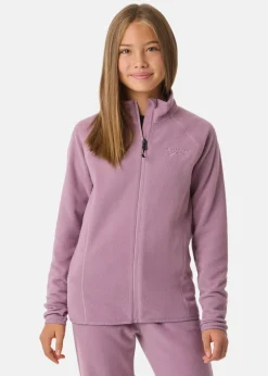 Clearance Swedemount Geilo Fleece Fullzip II JR Pale Mauve