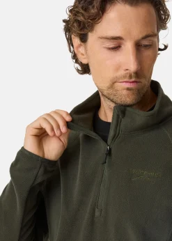 Swedemount Geilo Fleece Halfzip II Olive