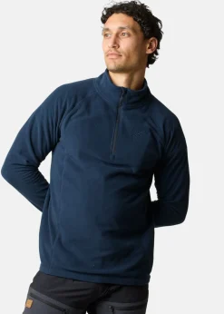 Clearance Swedemount Geilo Fleece Halfzip II Navy
