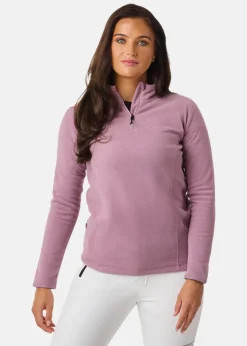 Best Swedemount Geilo Fleece Halfzip II W Pale Mauve