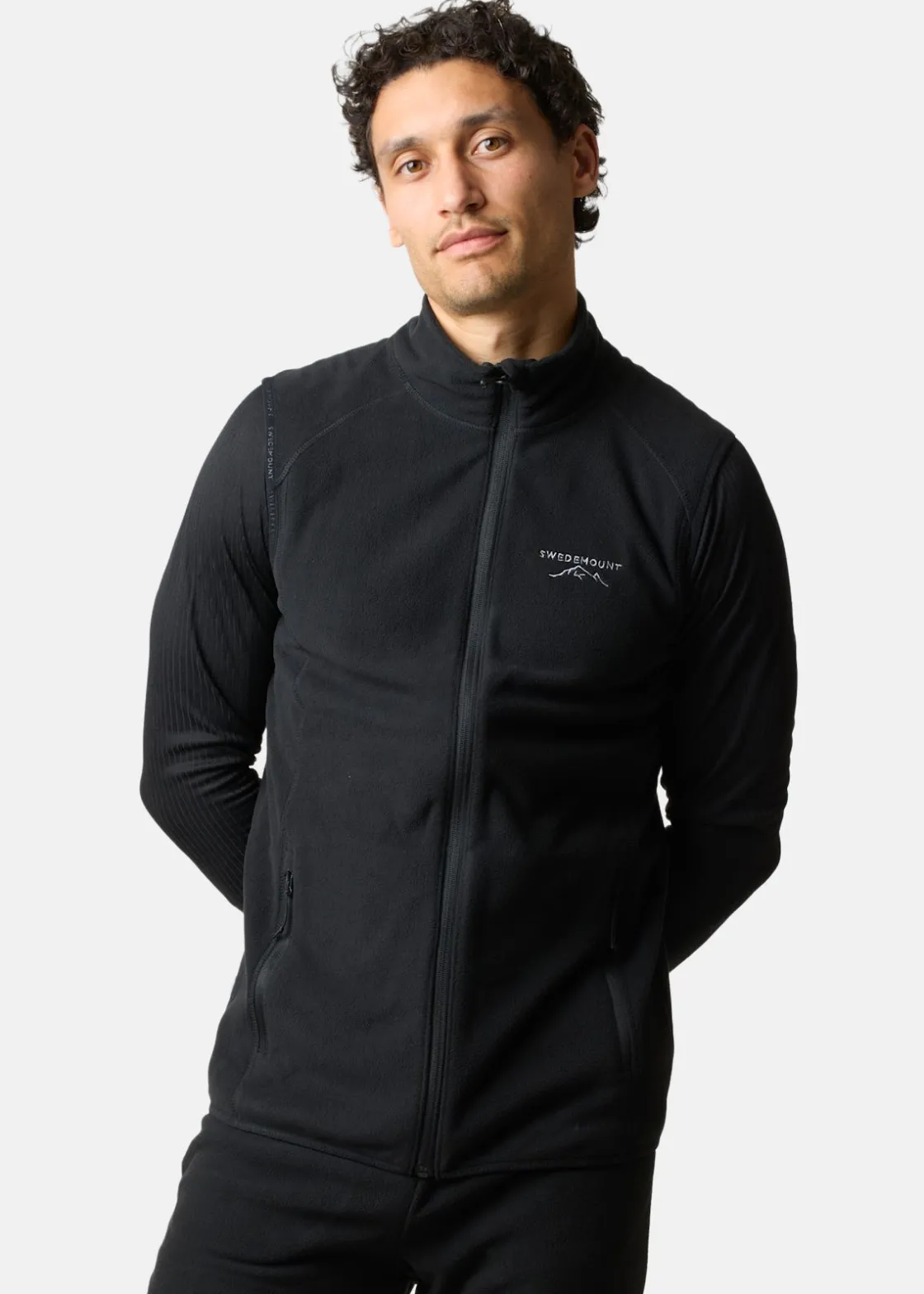 Swedemount Geilo Fleece Vest II Black