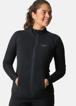 Best Swedemount Geilo Fleece Vest II W Black