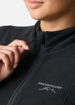 Best Swedemount Geilo Fleece Vest II W Black