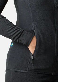 Best Swedemount Geilo Fleece Vest II W Black