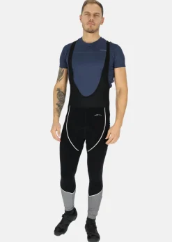 New Swedemount Giro Bike Bib Long Tights Thermal 2.0 Black/Reflective