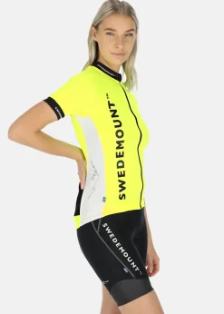 Clearance Swedemount Giro Pro Tee W Black/Neon Yellow