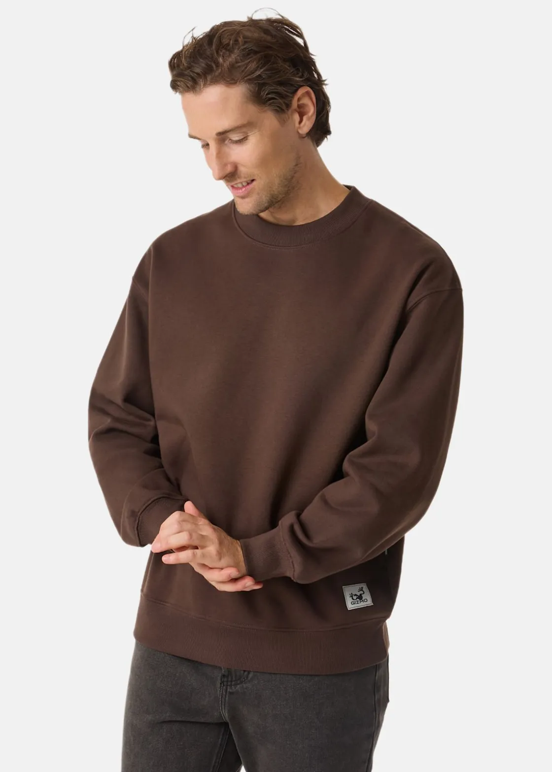 Clearance Gizmo Crewneck Brown