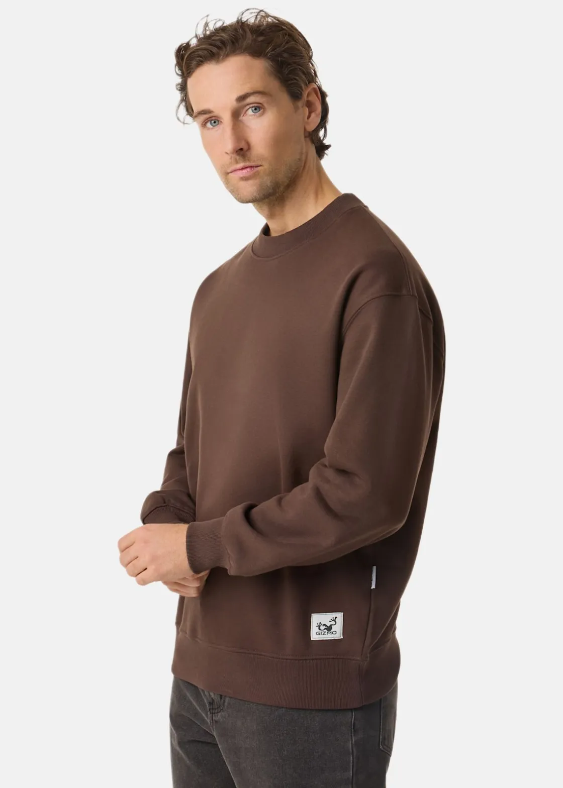 Clearance Gizmo Crewneck Brown