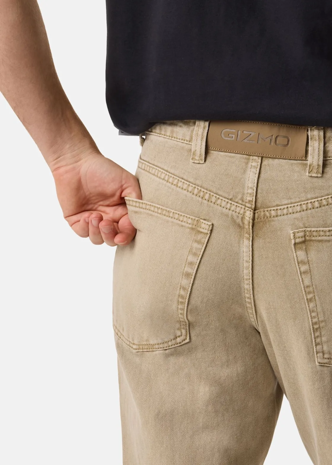 Clearance Gizmo Straight Leg Jeans Ecru