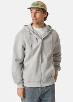 New Gizmo Zip Hoodie Grey Mel