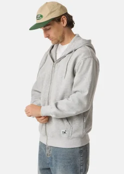 New Gizmo Zip Hoodie Grey Mel