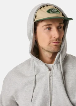 New Gizmo Zip Hoodie Grey Mel