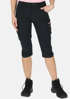 Best Swedemount Glittertind 3/4 Pants W Charcoal/Dusty Rose