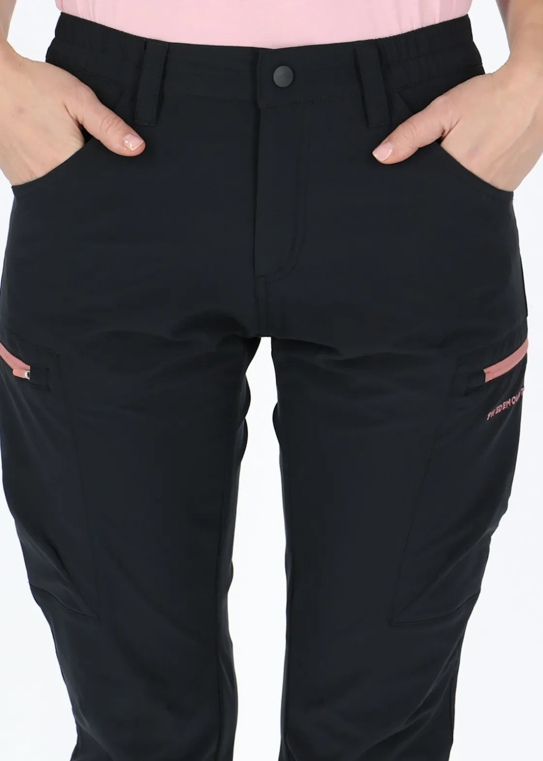 Best Swedemount Glittertind 3/4 Pants W Charcoal/Dusty Rose