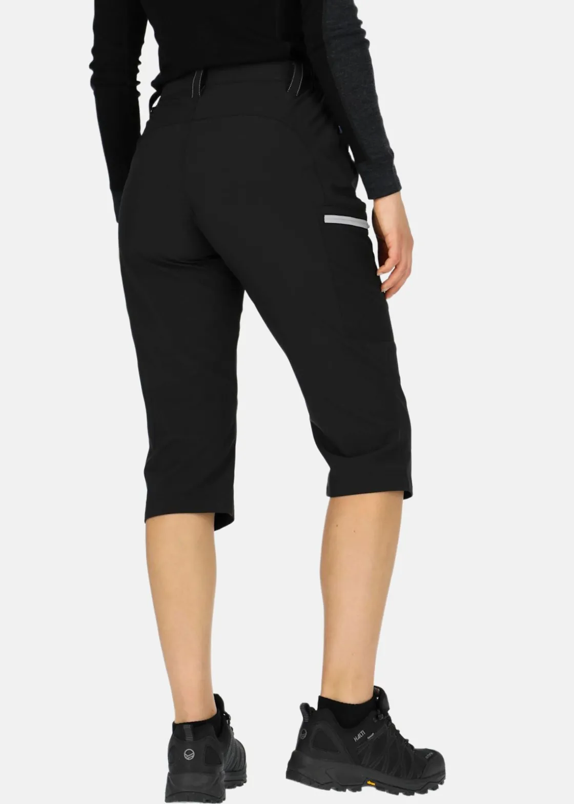 Best Swedemount Glittertind 3/4 Pants W Black/Lt Grey