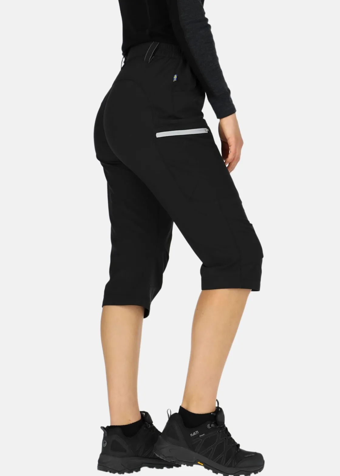 Best Swedemount Glittertind 3/4 Pants W Black/Lt Grey