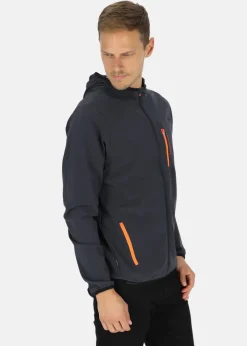 New Swedemount Glittertind Jacket Charcoal/Orange