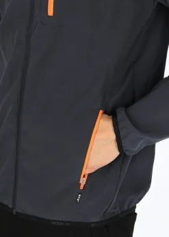 New Swedemount Glittertind Jacket Charcoal/Orange