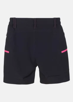 Discount Swedemount Glittertind Shorts JR Charcoal/Fuchsia