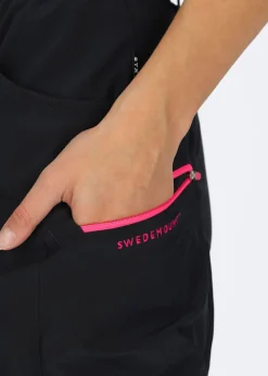 Outlet Swedemount Glittertind Skirt W Charcoal/Fuchsia