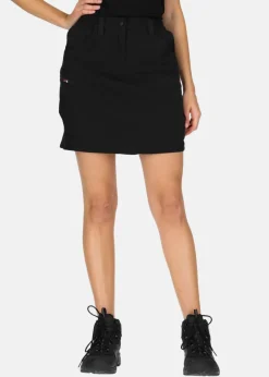 Clearance Swedemount Glittertind Skirt W Black/Burgundy