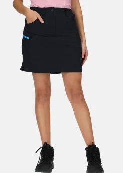 Outlet Swedemount Glittertind Skirt W Dk. Navy/Lt Blue