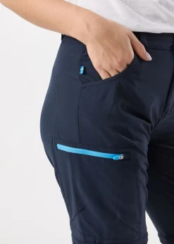 Hot Swedemount Glittertind Zip-Off Pants W Dk. Navy/Lt Blue