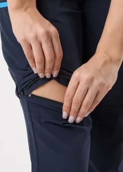 Hot Swedemount Glittertind Zip-Off Pants W Dk. Navy/Lt Blue