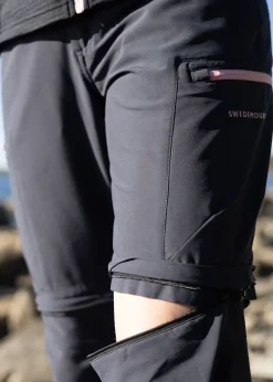 Hot Swedemount Glittertind Zip-Off Pants W Dk. Navy/Lt Blue