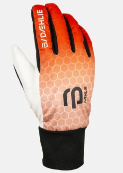 Clearance Dählie Glove Race Warm Wmn Shocking Orange