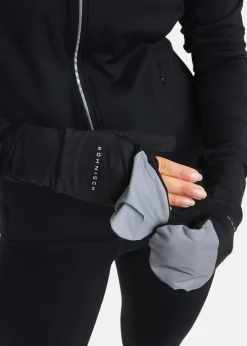 Sale Röhnisch Glow Running Mittens Black