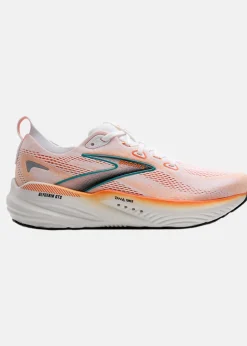 Hot Brooks Glycerin GTS 22 White/Orange/Green Blue Slate