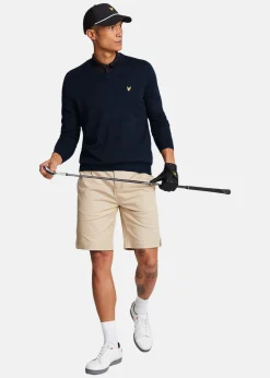 Hot Lyle&scott Golf V Neck Pullover Dark Navy