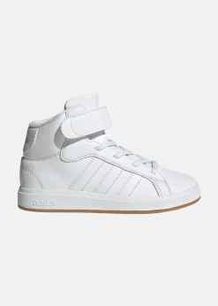 Sale Adidas GRAND COURT MID K FTWWHT/FTWWHT/GREONE