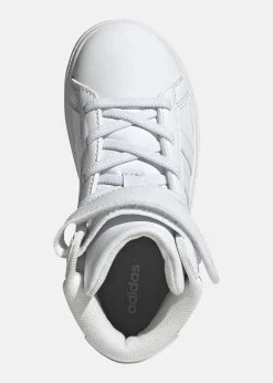 Sale Adidas GRAND COURT MID K FTWWHT/FTWWHT/GREONE