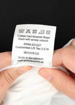 Swedemount Grebbestad L/S Tee 2.0 W White