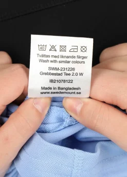Swedemount Grebbestad Tee 2.0 W Lt. Blue