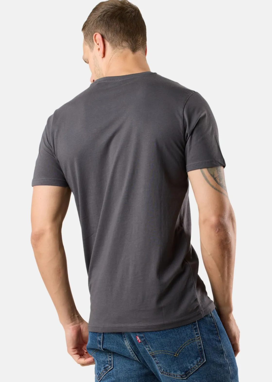 Discount Saint Vincent Grenada Tee Charcoal