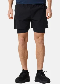 Hot X-trail Gym 2-in 1 Shorts Black