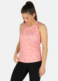 Hot Swedemount Gym Singlet W Pink Golden Pineapple