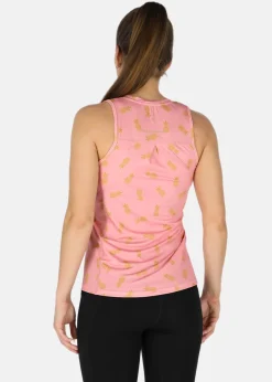 Hot Swedemount Gym Singlet W Pink Golden Pineapple